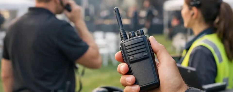 How to Choose Two Way Radios for Events