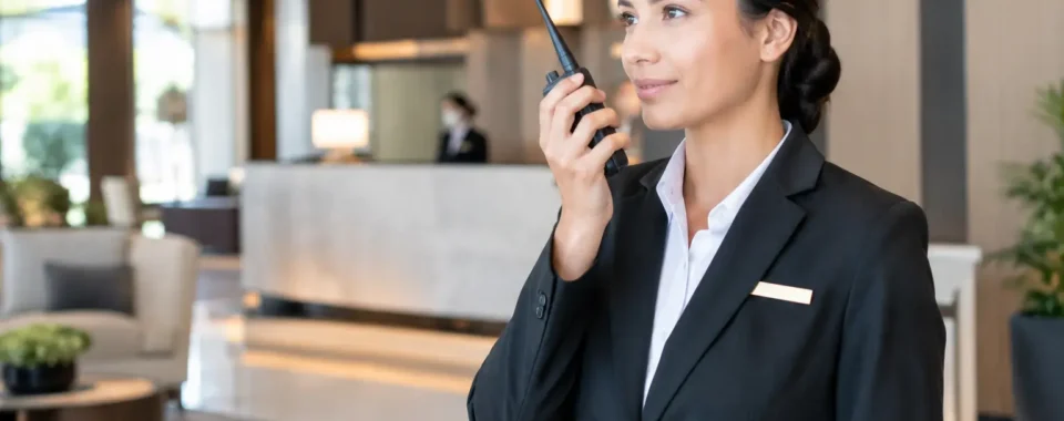 Hotel Radio Deployment That Staff Will Use