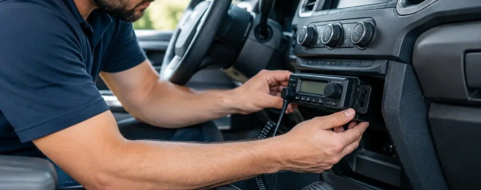 How to Install Mobile Radios in Work Vehicles